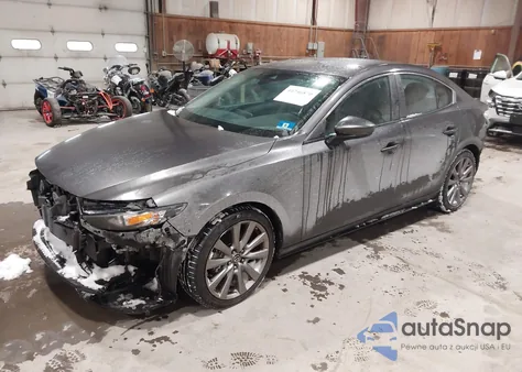 2019 Mazda Mazda3 Preferred Package из США, поврежденный, VIN 3MZBPADL7KM107154